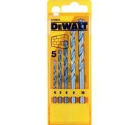DeWALT DT6952 Foret a pierre Extreme Jeu de 5 pieces foret a pierre standard-4, 5, 6, 8 mm