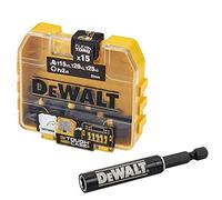 DEWALT DT70522T-QZ Petite Boîte d'embouts Impact Torsion - PZ2 x6, T15 x3, T20 x3, T25 x3 - Pour Perceuse-Visseuse