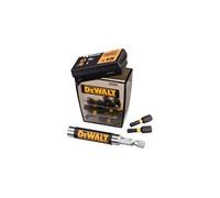 DeWalt DT70522T QZ-Set de 16 Pièces d'impact de vissage magnétique-Livré avec un guide embouts de vissage-Pz2 25 mm x 6 x 3 x T15 T20 3 x guide T25 3. magnétique compact.