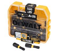 DeWalt DT70558T-QZ Petite Boîte d'embouts Impact Torsion - 25 x T25 25mm - Pour Perceuse-Visseuse Noir/Jaune