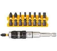 DeWALT DT70578T Jeu de 10 porte-embouts pliables avec embouts Extreme Impact Torsion