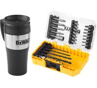 DeWALT DT70706M-QZ Ensemble de forets et d’embouts avec mug thermique - 25 pieces