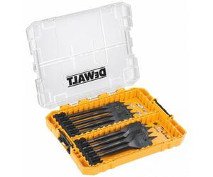 DeWALT DT7075-QZ1 Extreme Coffret de 9 forets plats (meches plates) pour le bois