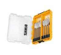 DeWalt Coffret DT70750-QZ Mèches plates à bois pour perceuse-visseuse 8 pièces Toughcase