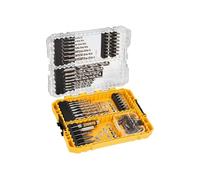 DeWalt DT70761-QZ Coffret Toughcase 72 Pièces - Forets Béton et Métal - Embouts de Vissage - Pour Perceuse-Visseuse
