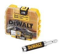 DeWalt Coffret d'embouts DT71511-QZ TOUGHCASE – 16 embouts (PH2,PZ2,PZ3,T20,T25) Guide magnétique