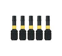 DeWalt Embouts de vissage Torx T25 DT7382T-QZ 25 mm – Lot de 5