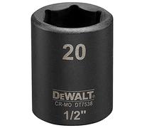 Dewalt DT7538-QZ Douilles Impact diamètre 20 mm 1/2"