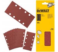 DeWALT DT8590 Feuille abrasive 93 x 230 mm P60 10Piece