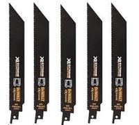 DeWalt Lame de scie sabre XR Extreme runtime DT99552 203 mm pour métal - 5 pièces