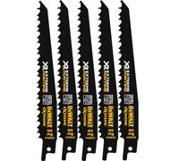DeWALT DT99554-QZ Lames de scie sabre XR 152 mm 6TPI (5 pieces)