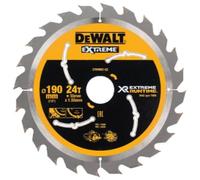 Lames de scie circulaire-diamètre 190 mm-XR Extreme Runtime-24 dents DEWALT