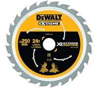DEWALT DT99571-QZ - Hojas para Sierra Circular Estacionaria XR EXTREME RUNTIME 250mm x 30mm 24D