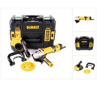DeWalt DWE 4257 KT Meuleuse 1500 Watt avec boîtier TStak + Plateau de surfaçage diamanté Turbo