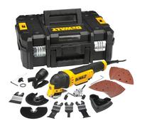 DeWALT DWE315KT-QS Outil Multifonction + Kit D'accessoires 37 Pièces Dans Un Coffret TSTAK - 300 W