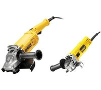 DeWALT DWE492DUO2 Ensemble de meuleuses d'angles (DWE492+DWE4157)(230mm/125mm)(2200W/900W)