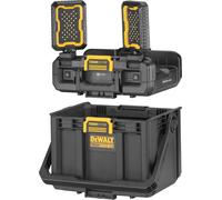 DeWalt DWST08061-1 Boîte à outils avec lampes intégrées 395 x 352 x 255 mm ToughSystem 2.0 - sans batterie, sans chargeur