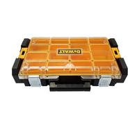 DeWALT DWST1-75522 ToughBox DS100 - Boîte à outils, mallette à outils, organisateur avec système Tough - Rangement sûr des accessoires
