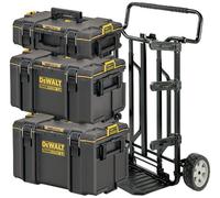 3 Coffrets petite, moyenne et grande contenance avec chariot - DEWALT DWST83401-1