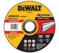 DeWALT DX7987 Disque a tronçonner 230x3x22,23mm métal type 42 (déporté)
