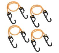 DEWALT DXBC300244 Lot de 4 tendeurs Robustes de qualité supérieure Noir/Jaune 61 cm