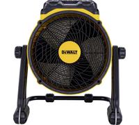 DEWALT DXF1652 Ventilateur de sol 116 W Yellow affichage LED, minuteur, avec purificateur d'air