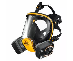 DeWalt DXIR1FFMMA2P3 Masque Complet Léger Réutilisable Avec Filtres A2P3 - Taille M