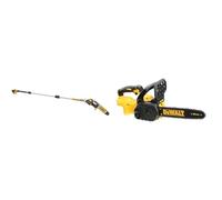 DEWALT - Élagueuse sur Perche Brushless XR 18V 5AH Li-Ion - DCMPS567N-XJ & Tronçonneuse Élagueuse Brushless XR 18V - DCM565N-XJ - Tronçonneuse Sans Fil avec Poignée Ergonomique et Chaîne 30cm
