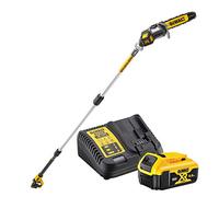 DeWALT Élagueuse sur perche sans fil DCMPS567P1 18 V 5 Ah Li‑Ion Brushless + chargeur