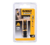 DEWALT Embout de vissage EXTREME FLEXTORQ DEWALT 2 x T25 Quantité:1