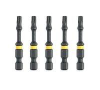 DeWalt – Embouts d'impact torsion Flextorq Torx T25 – Lot de 5