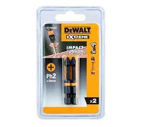 DeWalt Embouts PH2, Extreme Impact Lot de 2de torsion, 50mm, dt70532t de QZ