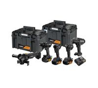 DeWALT - Ensemble de 11 outils sans fil McLaren, batteries et chargeurs DCK5222MP3T