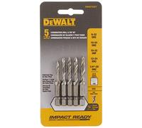 DEWALT Ensemble de tarauds de forage, 5 pièces (DWADT5SET)