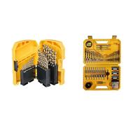 DEWALT Foret métal HSS-G Coffret 29 pièces - DT7926-XJ & Coffret de 100 Pièces de Perçage et Vissage Haute Performance - DT71563-QZ