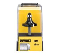 DEWALT Fraise à arrondir DEWALT HM Z2 S8 mm D31,8 mm R8 mm DT90015-QZ Quantité:1