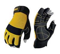 DeWalt FRAMER Gants de travail Demi-doigts Noir/jaune (Import Grande Bretagne)