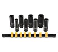 Dewalt Impact Socket Set 8Cz. 1/2"