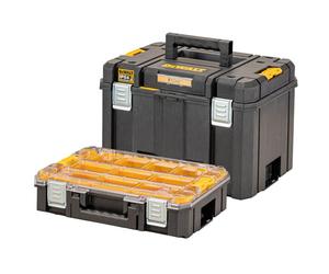 Dewalt IP54 TSTAK - Boîte profonde et organisateur