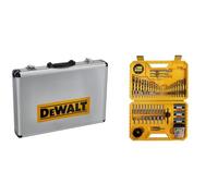 DEWALT Jeu de 15 forets et burins SDS-plus DT9679-QZ & Coffret de 100 Pièces de Perçage et Vissage Haute Performance - DT71563-QZ