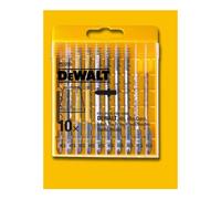 DEWALT Coffret de 10 lames pour scie sauteuse DT2290-QZ Bois Attache en T