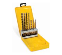 DeWalt Coffret 7 forêts SDS-Plus DT8976-QZ Carbure ELITE Ø 5, 6×2, 8×2, 10, 12 mm