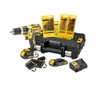 DEWALT Jeu de perceuses à percussion DEWALT 18V 1,5 Ah avec accessoires DCK795S2T-QW Quantité:1