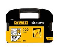 DEWALT DT90351-QZ - Juego de 11 piezas Coronas Bi-metal para electricista