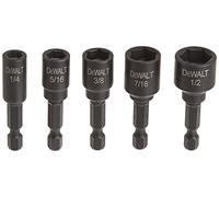 DEWALT Jeu de tourne-écrous magnétiques - Prêt à l'impact - 5 pièces (DW2235IR)