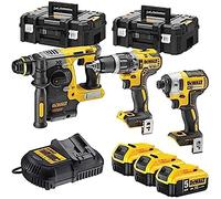 DeWALT Combo ensemble d'outils à batterie 18V DCK368P3T