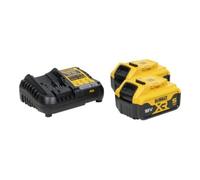 Pack power 18V XR (2x5,0 Ah) avec chargeur - DEWALT DCB1104P2-QW