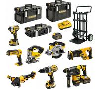 DeWALT Kit DCK-FR834MP4 54V/18V (DCD996+DCG418+DCH333+DCS387+DCS391+ DCS331+DCL050+DCF887+2x5,0Ah+2x6,0Ah+DCB118+CADDY)