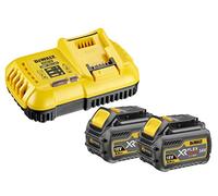 DeWalt Kit de démarrage Flex V, 1, dcb118t2 Lot de 4 Ah DCB118T2-QW Jaune