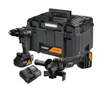 Kit 2 outils McLaren visseuse + meuleuse 2x 18V 5Ah Dewalt
